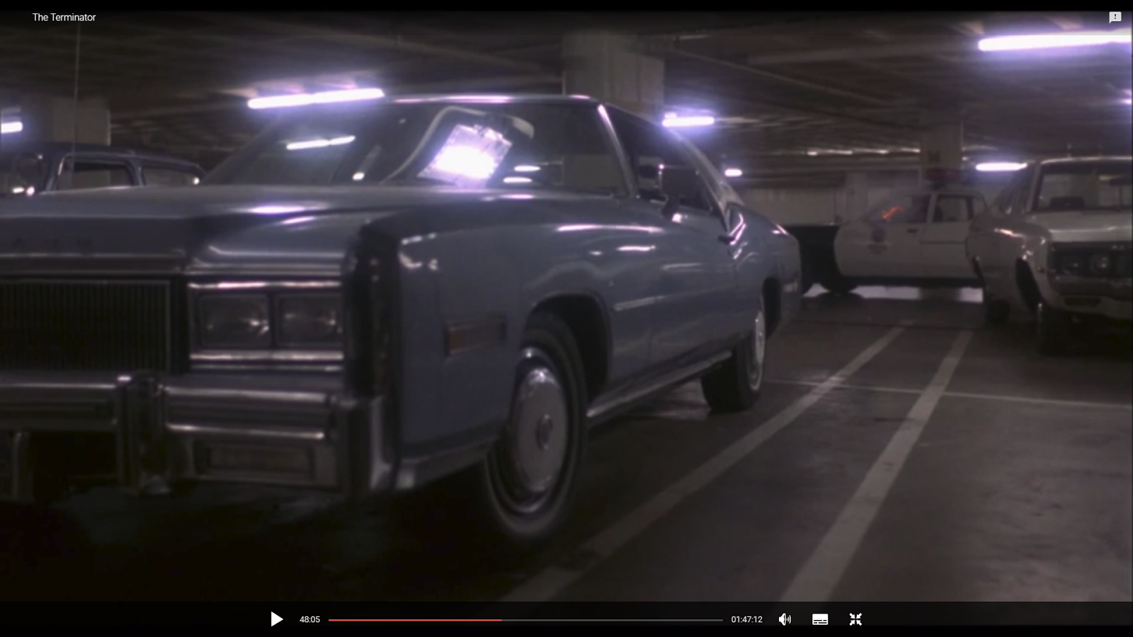 Cadillac Eldorado 1984 Терминатор